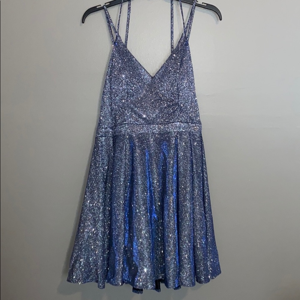 sequin cocktail dress